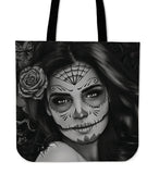 Calavera Tote Bag  Blue