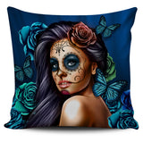 Tattoo Calavera Pillow Covers