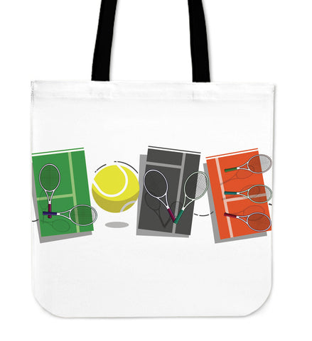 Love Tennis Tote Bag