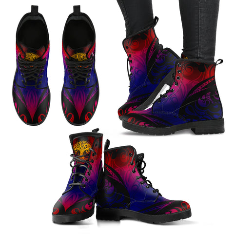 Tree Of Life Women`s Leather Boots