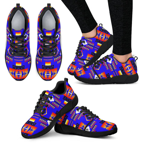 Seven Tribes Blue Sopo Athletic Sneakers