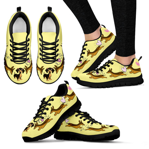 Dog Sneakers Bright Yellow