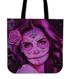 Calavera Tote Bag  Blue