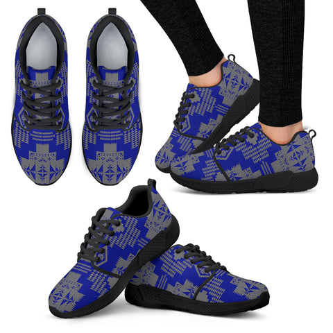 Seven Tribes Blue with Gray Sopo Athletic Sneakers