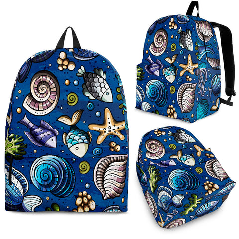 Sea Creatures Backpack