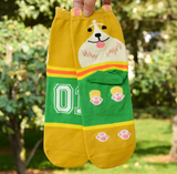 3D Women Cotton Dog Socks