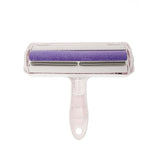 2-Way Pet Hair Remover Roller Removing Dog Cat Hair From Furniture Self-cleaning Lint Pet Hair Remover One Hand Operate