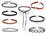 6 pcs. Set of Chokers and Necklaces for Women
