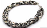 Bohemia Style Beads Twisted Handmade Choker