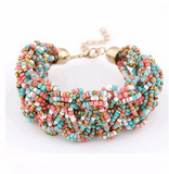 Hand Made Bead Multi-Color Bohemia Retro Bracelet Offer