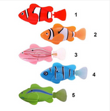 Robofish Aquarium Ornament Decor and Cat or Children's Toy