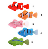 Robofish Aquarium Ornament Decor and Cat or Children's Toy Offer