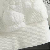 Round Neck Lace Blouse