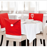 Santa Claus Red Hat Chair Back Covers Offer
