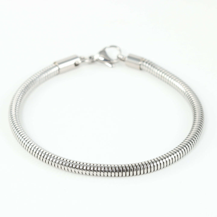 Stainless Steel Ball Clasp Bracelet for Charms