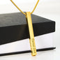 Vertical Bar Necklace