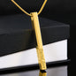 Vertical Bar Necklace