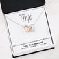 Husband to Wife -Everything- Interlocking Hearts Necklace