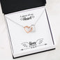 Remembrance- Piece- Interlocking Hearts Necklace