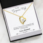 Husband to Wife-Last Breath- Forever Love Necklace