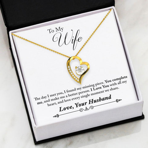 Husband to Wife-Complete-  Forever Love Necklace