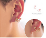 Lovely Baby Elephant Opal Stud Earrings Offer