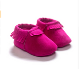 Suede Leather Newborn Baby Unisex Moccasins