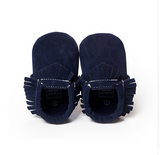 Suede Leather Newborn Baby Unisex Moccasins