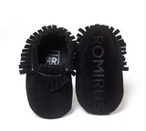 Suede Leather Newborn Baby Unisex Moccasins