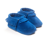 Suede Leather Newborn Baby Unisex Moccasins