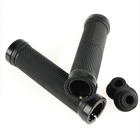 1 Pair Lock-on Non Slip Rubber Bike  Handlebar Grips