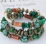 Bohemia Style Women Crystal Stone Bracelets