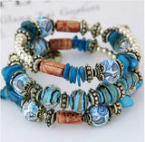 Bohemia Style Women Crystal Stone Bracelets
