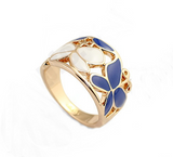 Elegant Butterfly Rose Gold Plated Ring For Women Offer