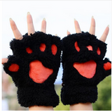 Cat Ladies' Fingerless Gloves