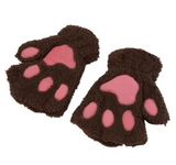 Cat Ladies' Fingerless Gloves