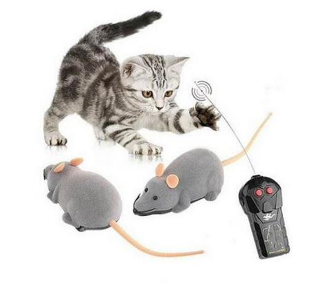 Cat Remote Control Simulation Mouse -- Random Color