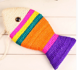 Fish Shape Sisal Hemp Cat Scratch Board Offer