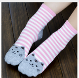 3D Cat Footprints Cotton Socks