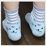 3D Cat Footprints Cotton Socks