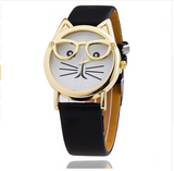 Hot Sale Glasses Cat Watch! Offer