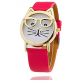 Hot Sale Glasses Cat Watch! Offer