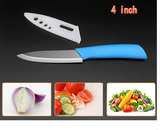 3" 4" 5" 6" inch + Peeler + Covers Zirconia Blackc Blade Ceramic Kitchen Knives Set
