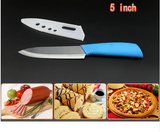 3" 4" 5" 6" inch + Peeler + Covers Zirconia Blackc Blade Ceramic Kitchen Knives Set