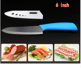 3" 4" 5" 6" inch + Peeler + Covers Zirconia Blackc Blade Ceramic Kitchen Knives Set