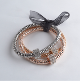 3Pcs/set Multilayer Bracelets starfish/love Charm