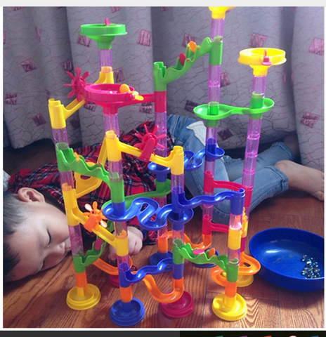 Colorful Pipeline Type Puzzle Maze for Children