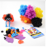 400pcs/Set Assemble 3D Puzzle DIY Puff Ball