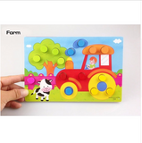 Wooden Jigsaw Board Puzzle for Children