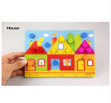 Wooden Jigsaw Board Puzzle for Children